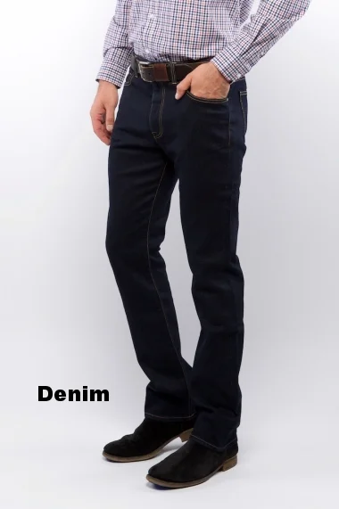 Toorallie — Ando Regular Wool-Denim Men's Jeans | The Uralla Wool Room