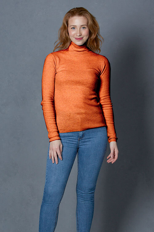 roll neck cashmere