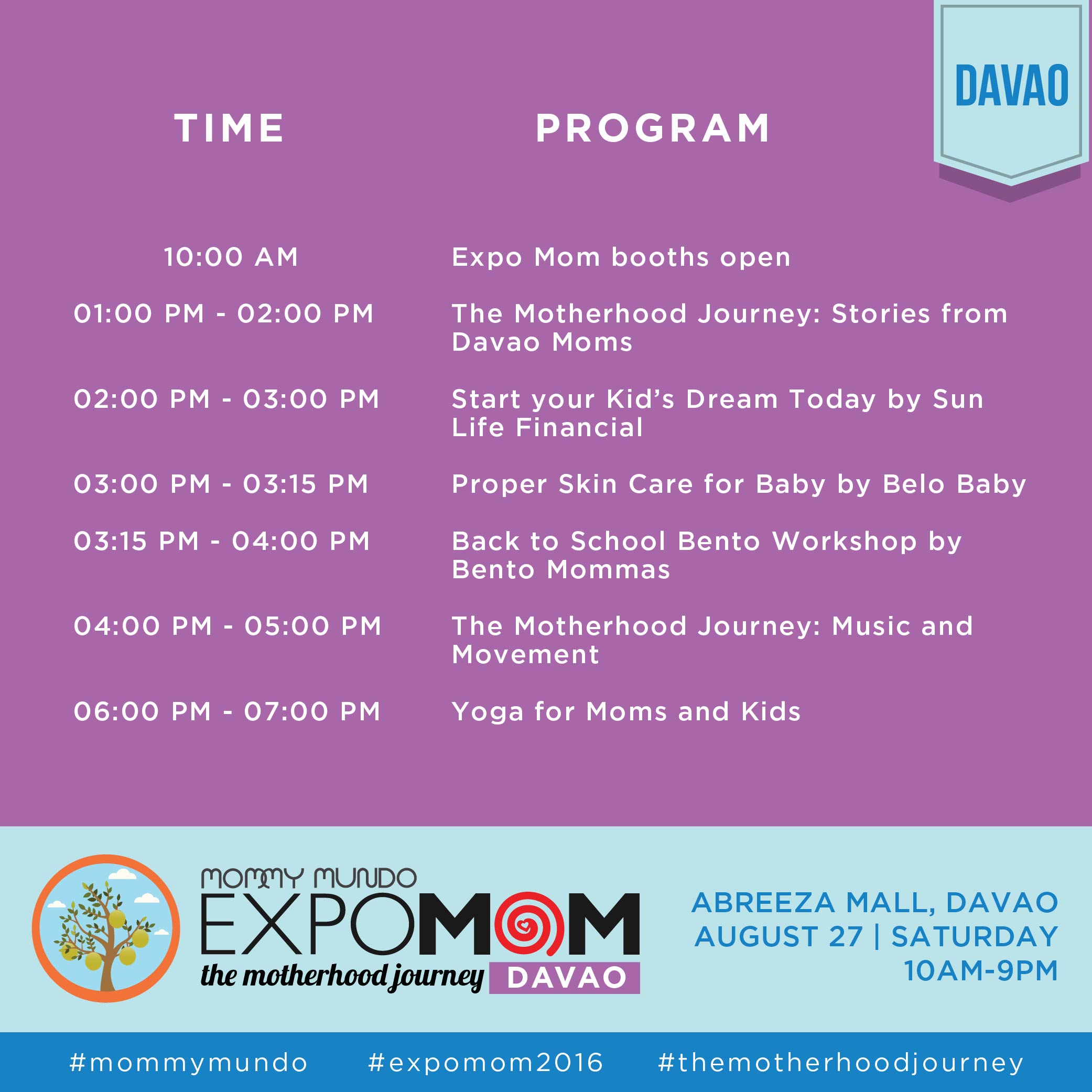 Davao Program 0823-01