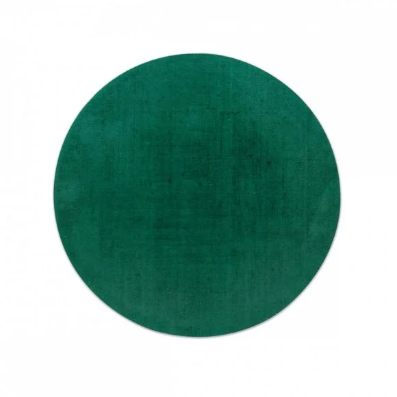 Medley Round Rug Moss Green M Collection Home