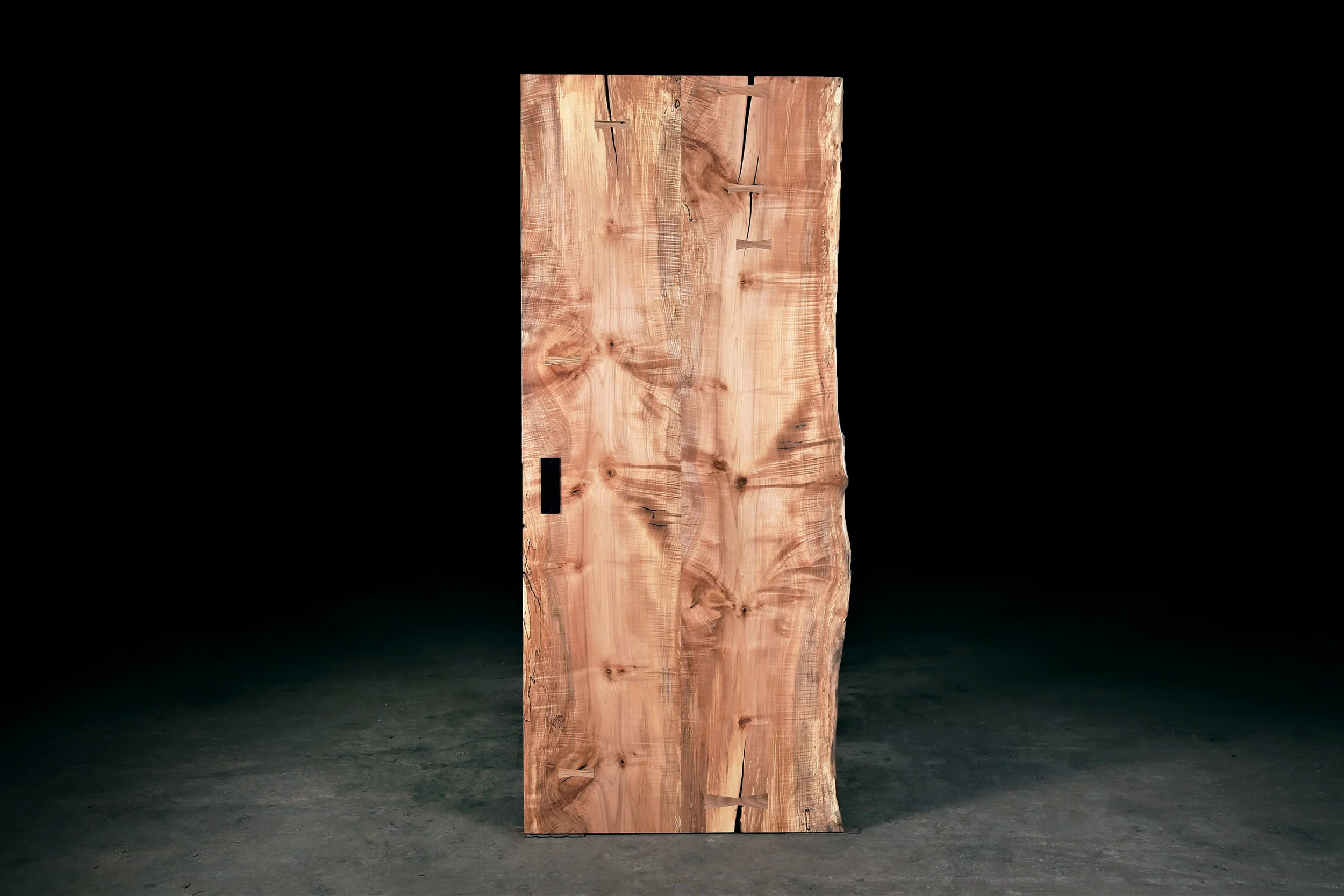 Live Edge Maple Sliding Door Urban Lumber Co