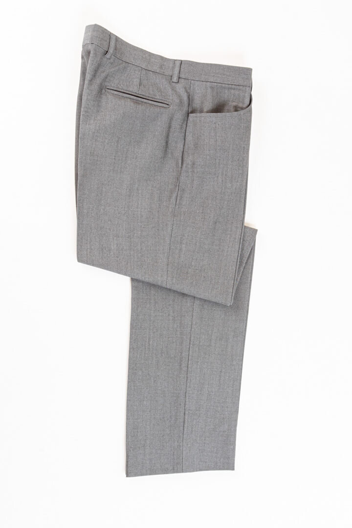 休闲长裤裁缝制作Mohair牛仔裤口袋Silver Gray 5.jpg