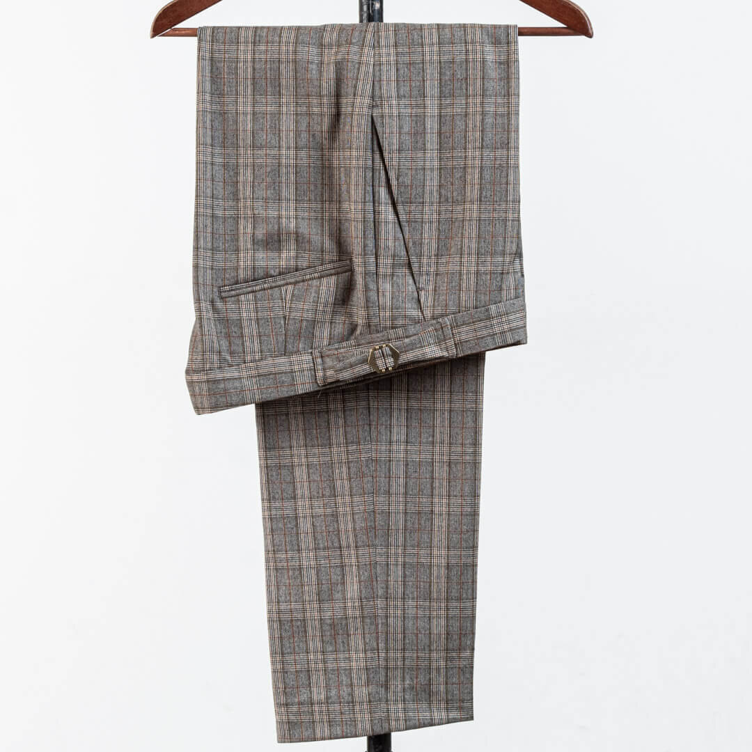 格子裤子婚礼Pitti Uomo荷兰&Sherry定制裁缝制作0.jpg