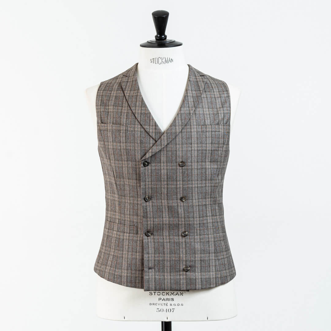 格子背心婚礼Pitti Uomo Holland&Sherry定制裁缝制作0.jpg
