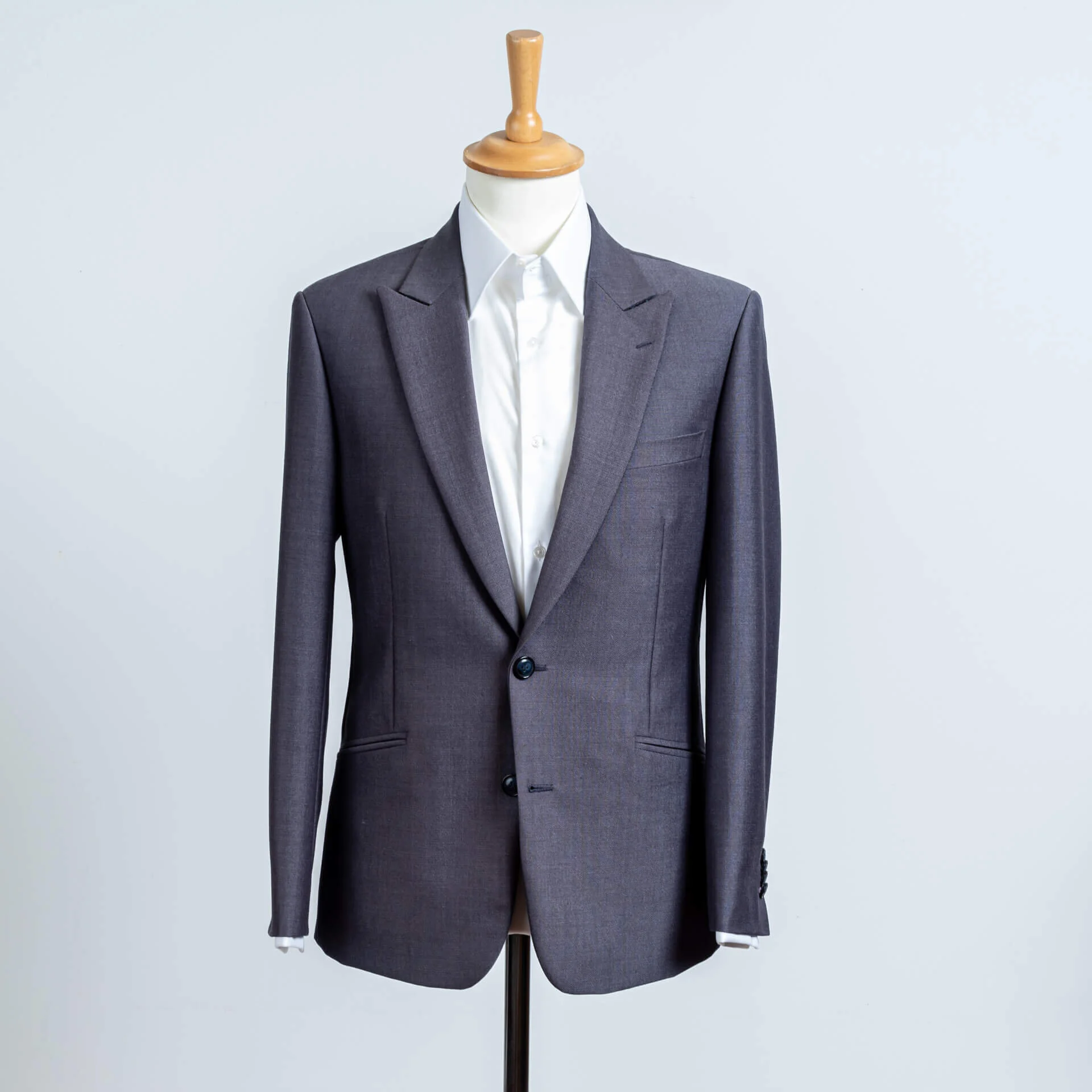 Mohair折痕免费套装峰Lapel Hopsack 10.jpg