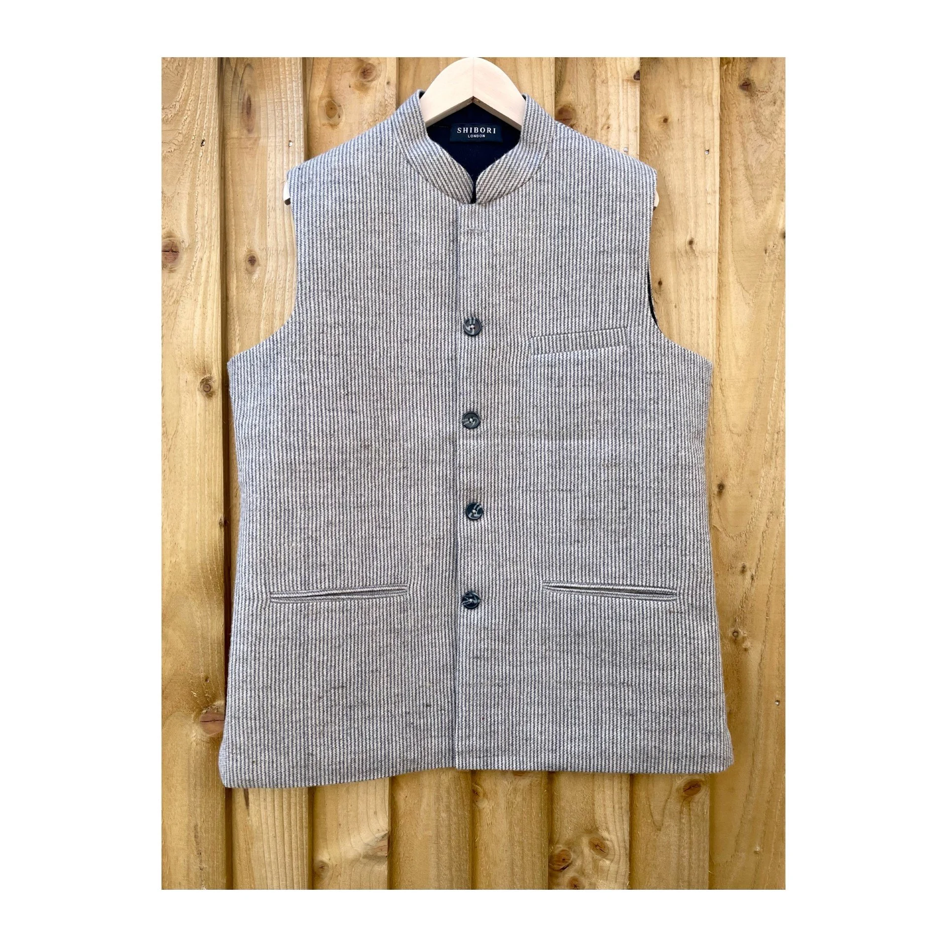 Wool clearance nehru waistcoat