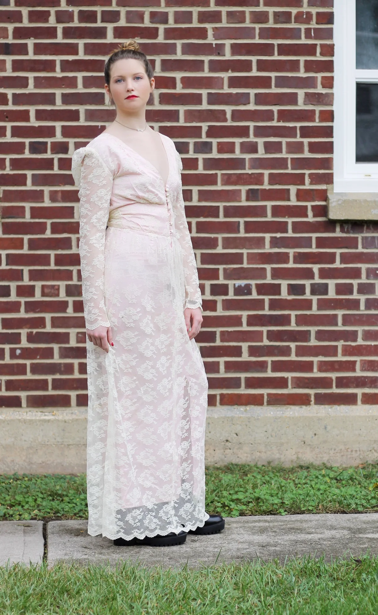 grunge prom dress