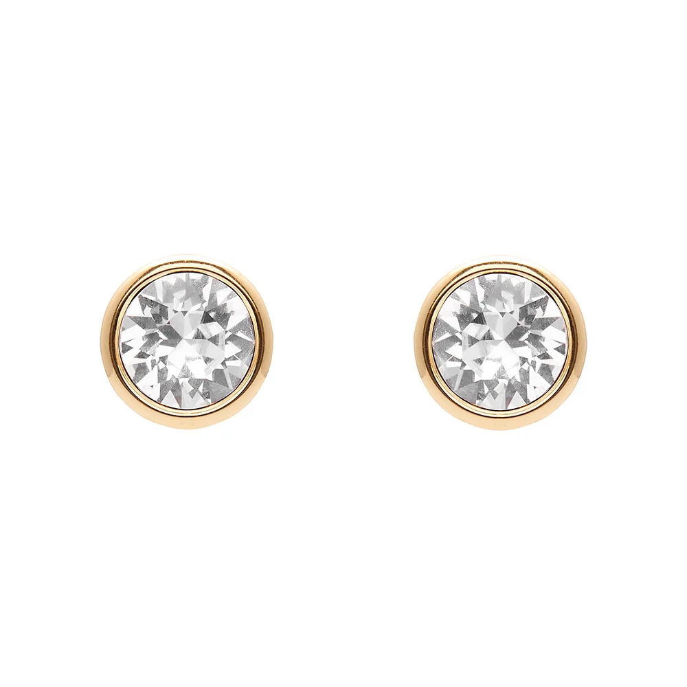 crystal stud earrings
