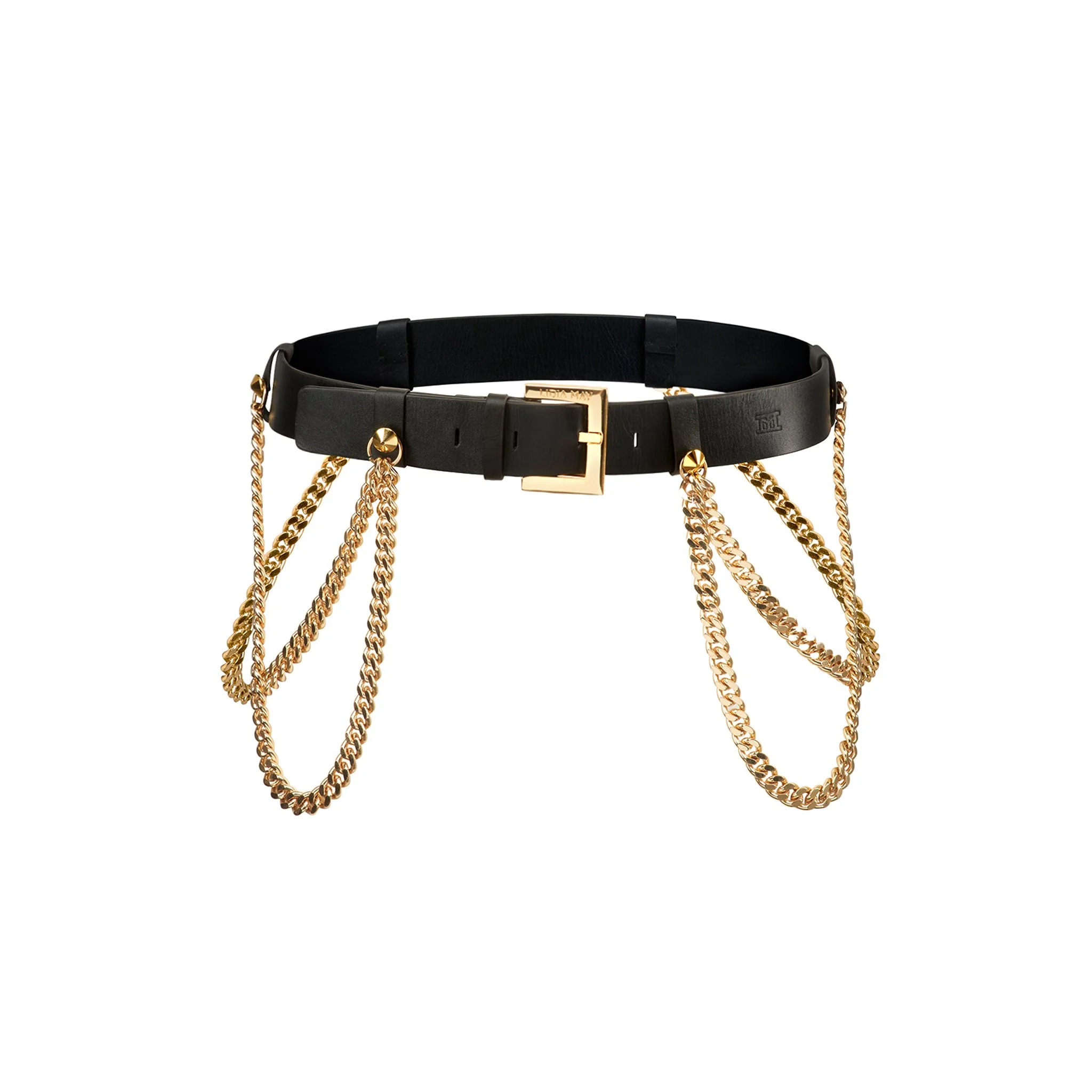 未開封）Llife LEATHER CHAIN BELT SIENNA - 小物 