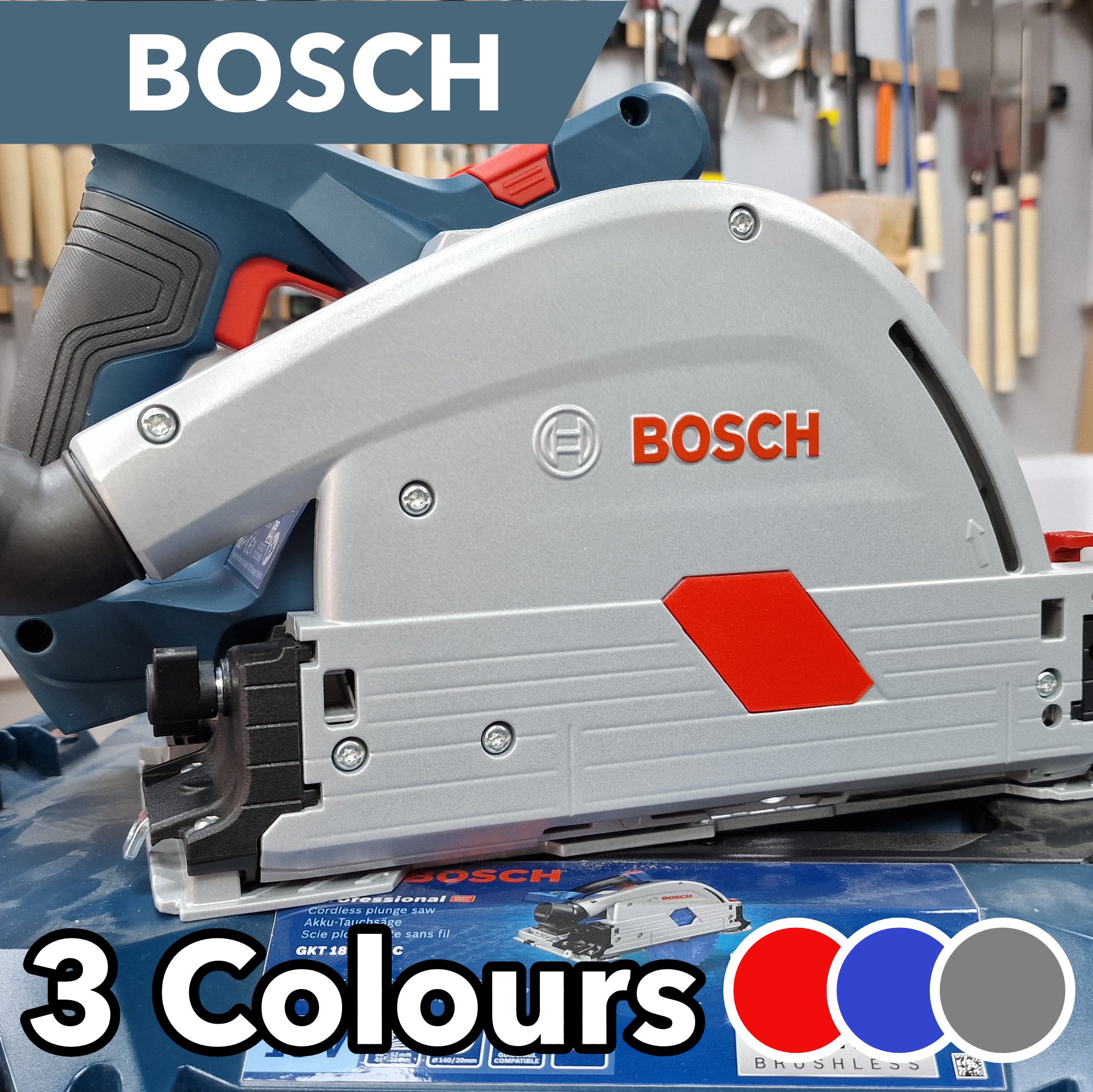 Personalised Plunge Saw Blade Change / Dust Cover For Bosch