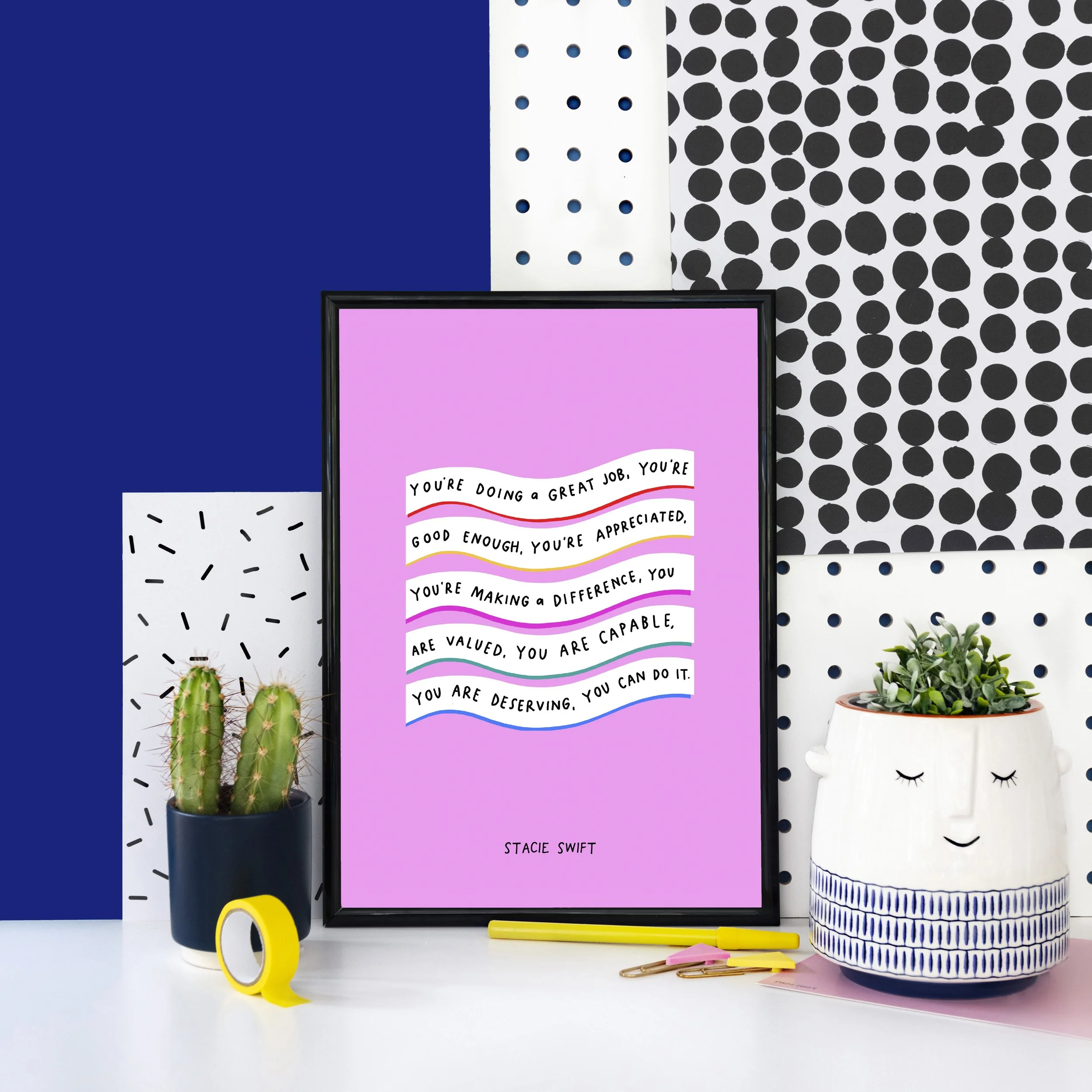 You Are Doing A Great Job - A4 Print — STACIE SWIFT