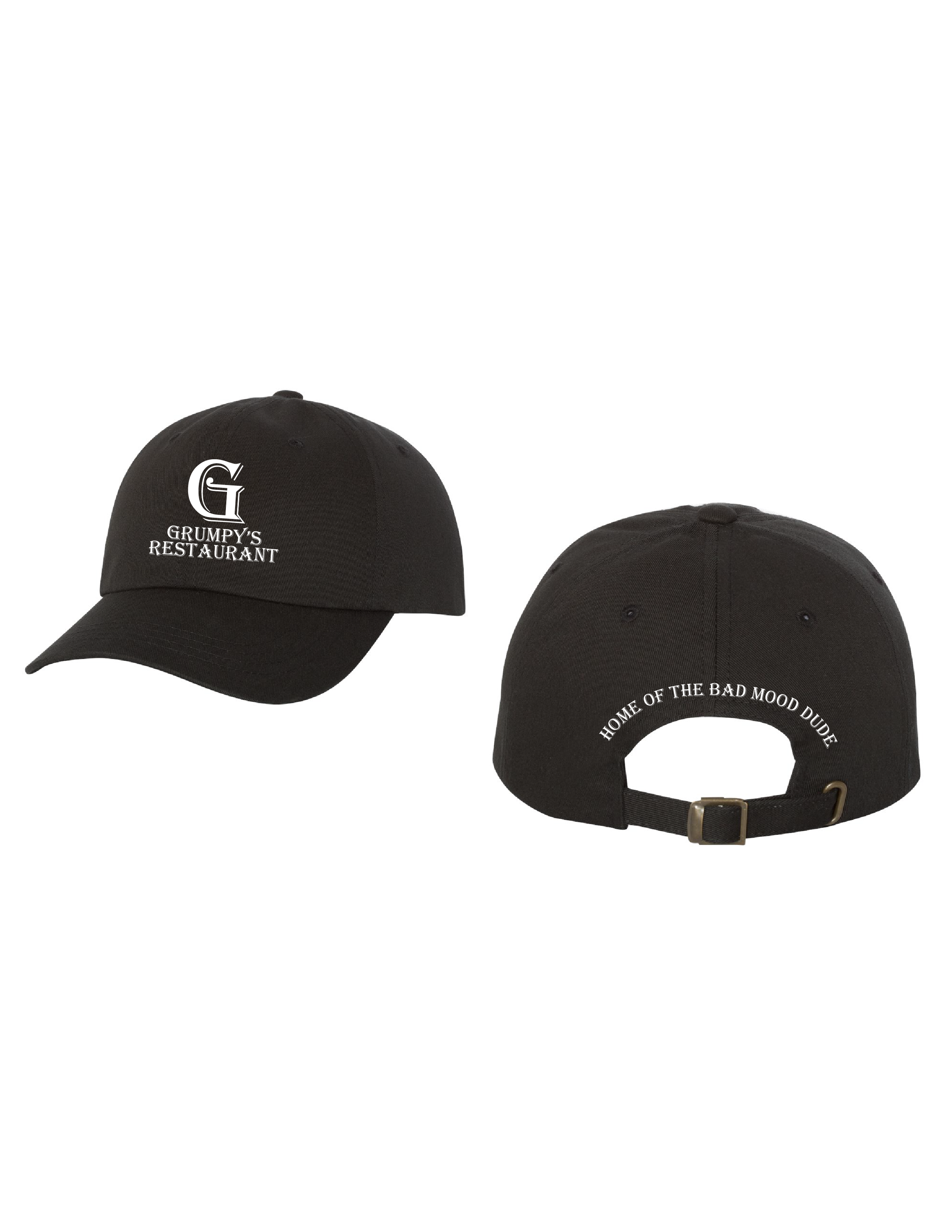 grumpy baseball cap