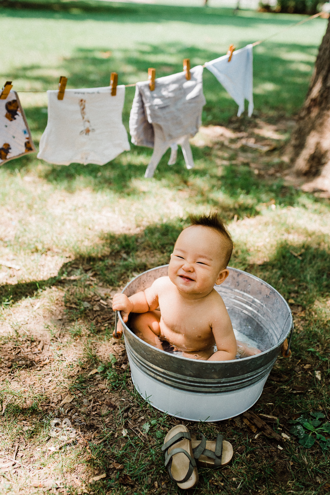 婴儿泡泡浴户外夏季的一天,多伦多-Photographer.jpg