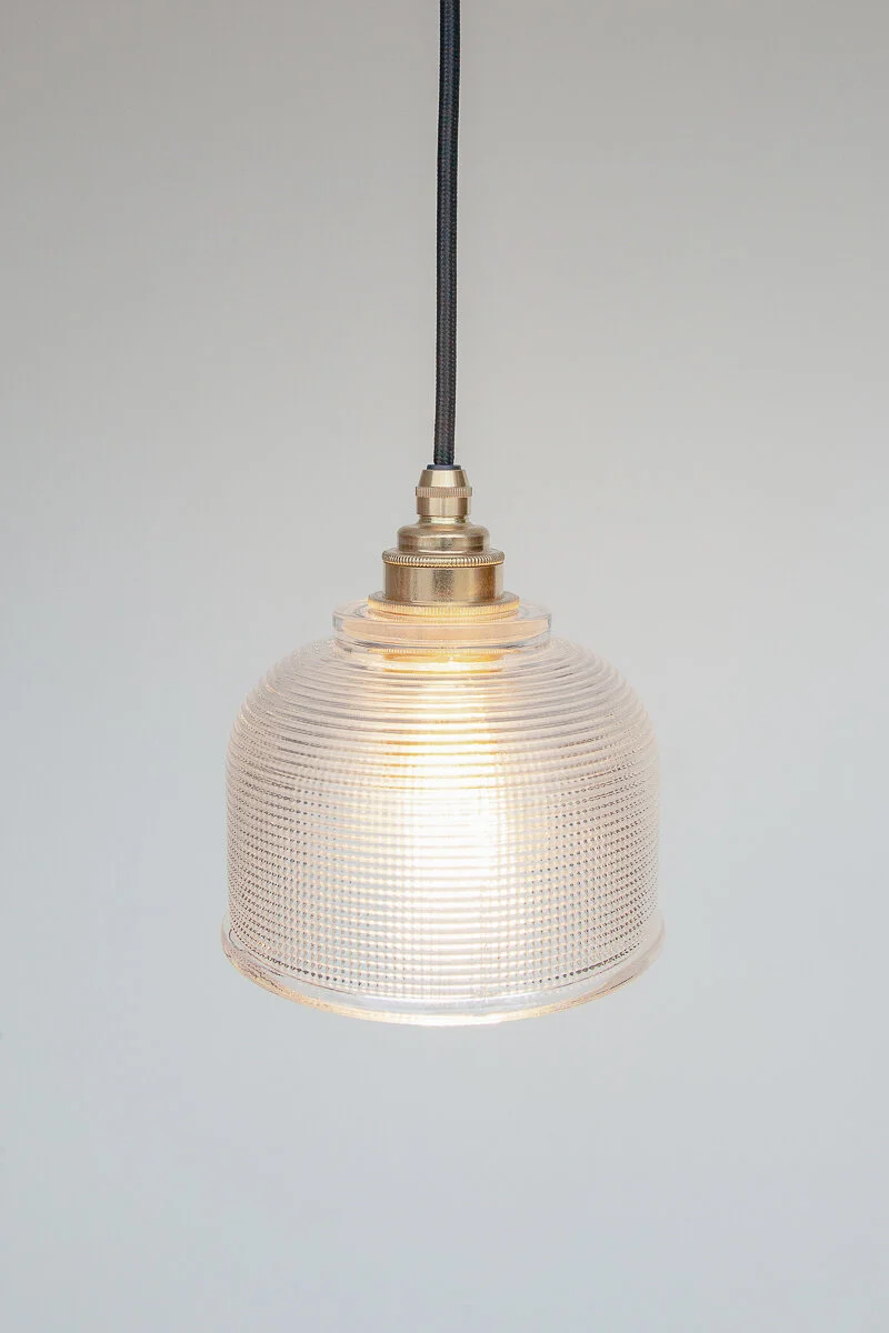 Prismatic Glass Pendant Light — Spark 