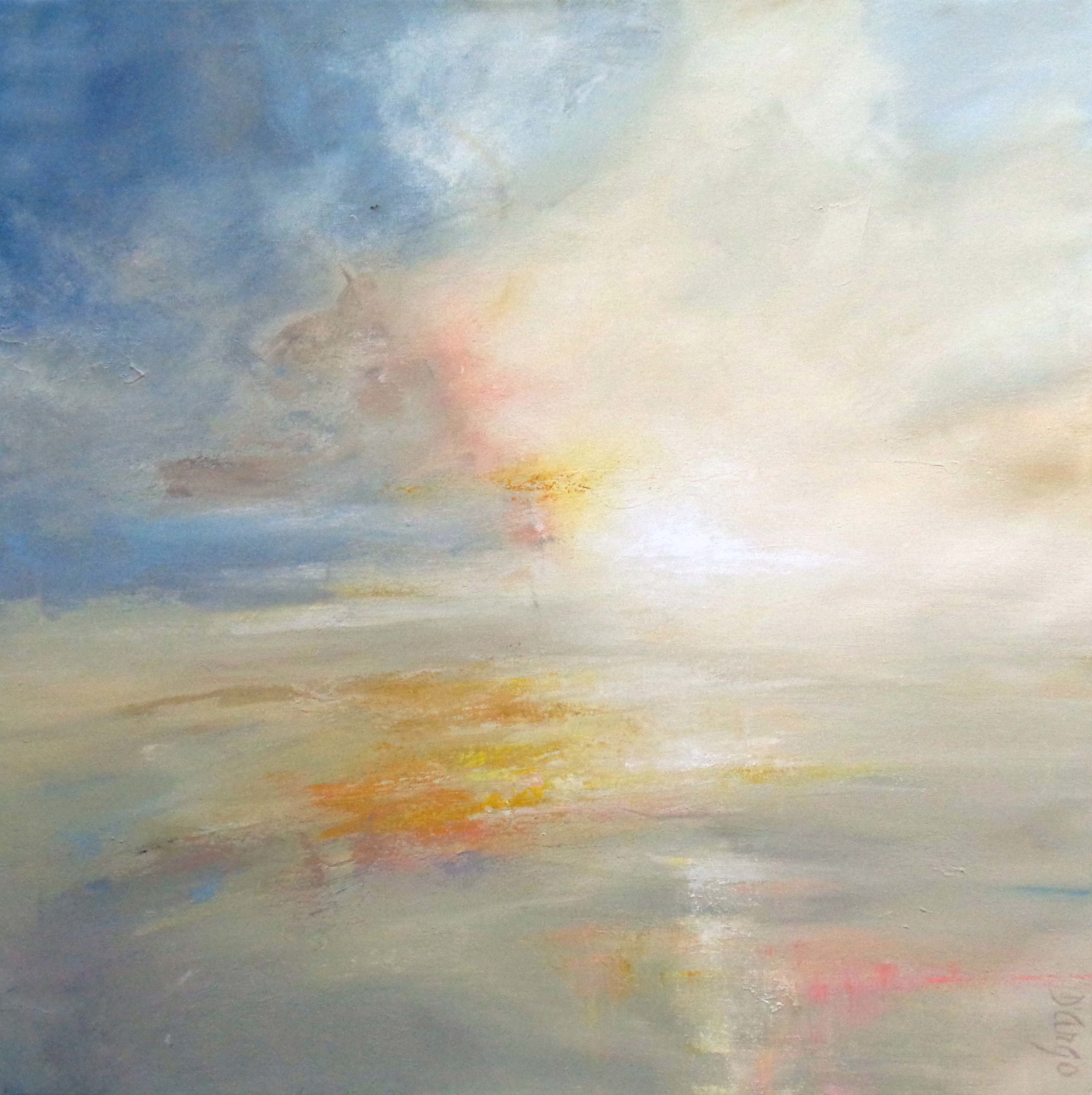 Dawn 30 X 30 Original Painting Unbridled