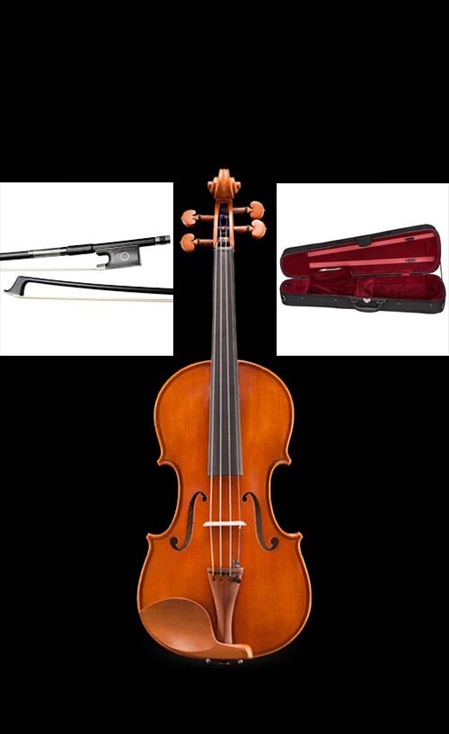 genopfyldning billedtekst Rug Andreas Eastman VL305 1/2 - 3/4 Violin Outfit — Vermont Violins