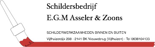 Schildersbedrijf E.G.M Asseler & Zoons