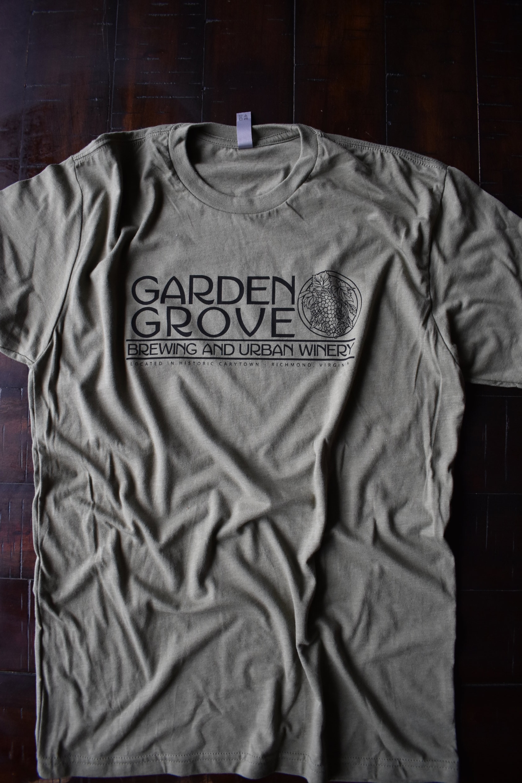 Men S Olive Garden Grove T Shirt Garden Grove Brewing And Urban