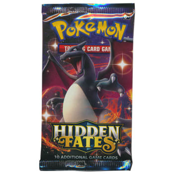 Pokemon Trading Cards Hidden Fates Booster Packs Lot of 4 Brand New and Sealed