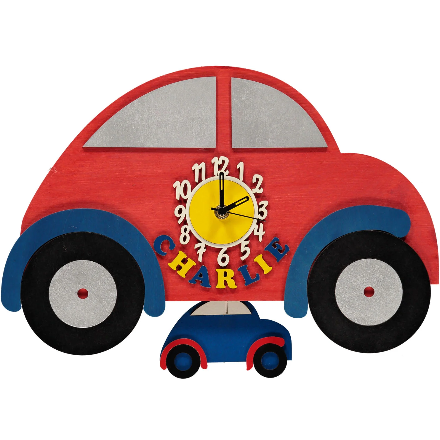 personalised wooden car
