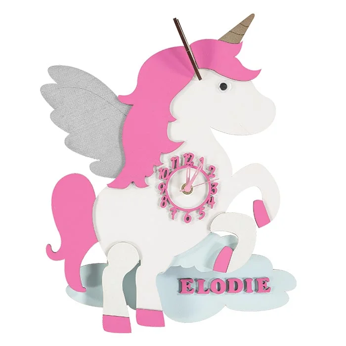 personalised children's pendulum clocks