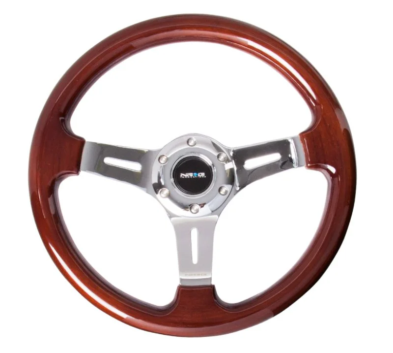 NRG Classic Wood Grain Steering Wheel for Datsun Z Car