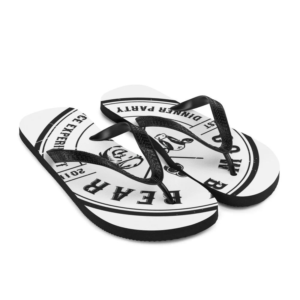 Off white flip flops discount