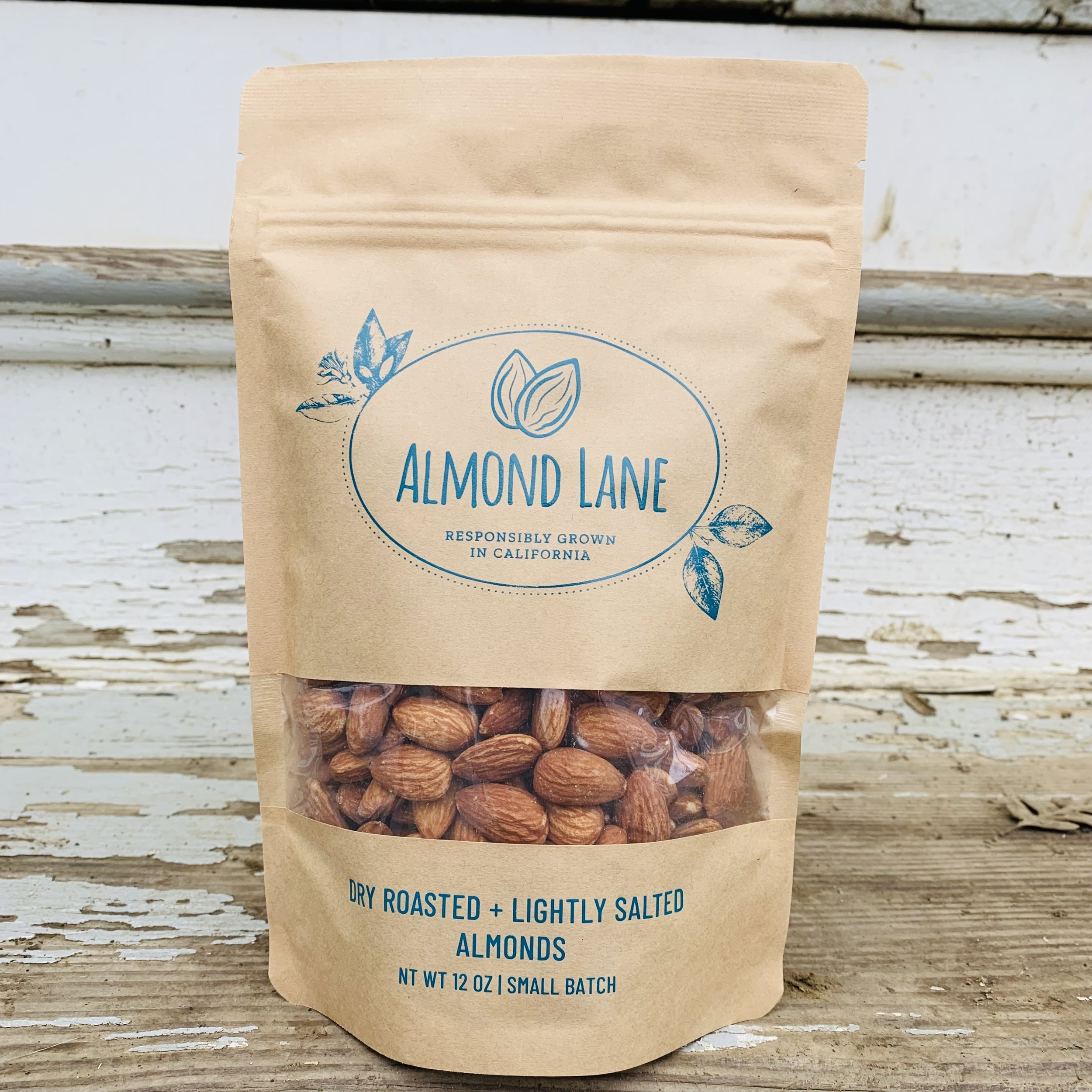 kyst ild jurist Dry Roasted+Lightly Salted Almonds, 12OZ — Almond Lane