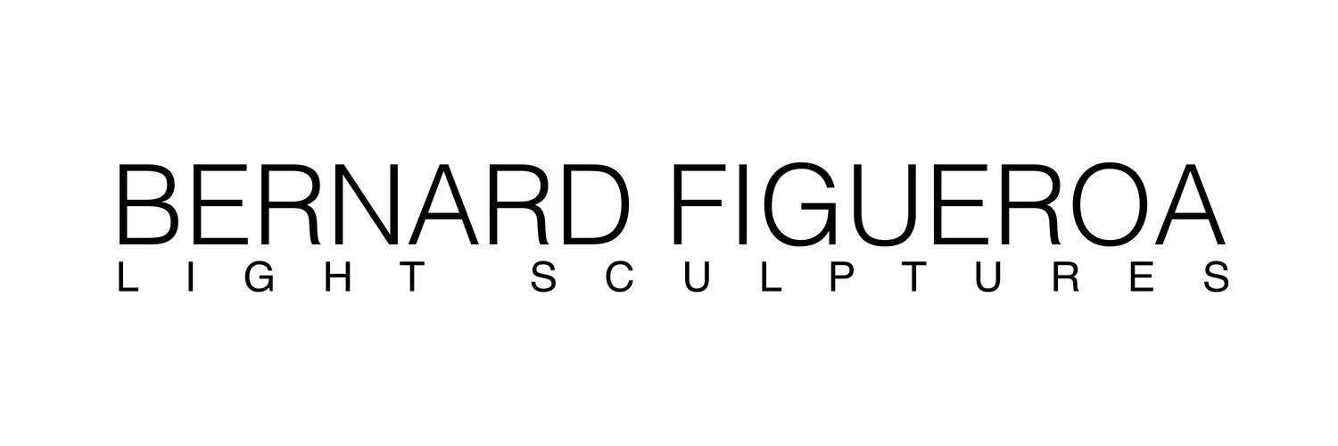 Bernard Figueroa Light Sculptures