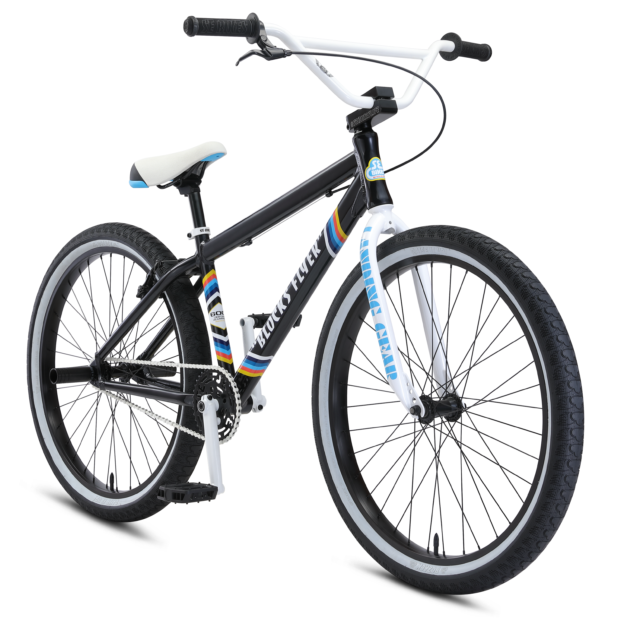SE Bikes Blocks Flyer 26 White s Bikes
