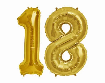 mini number balloons
