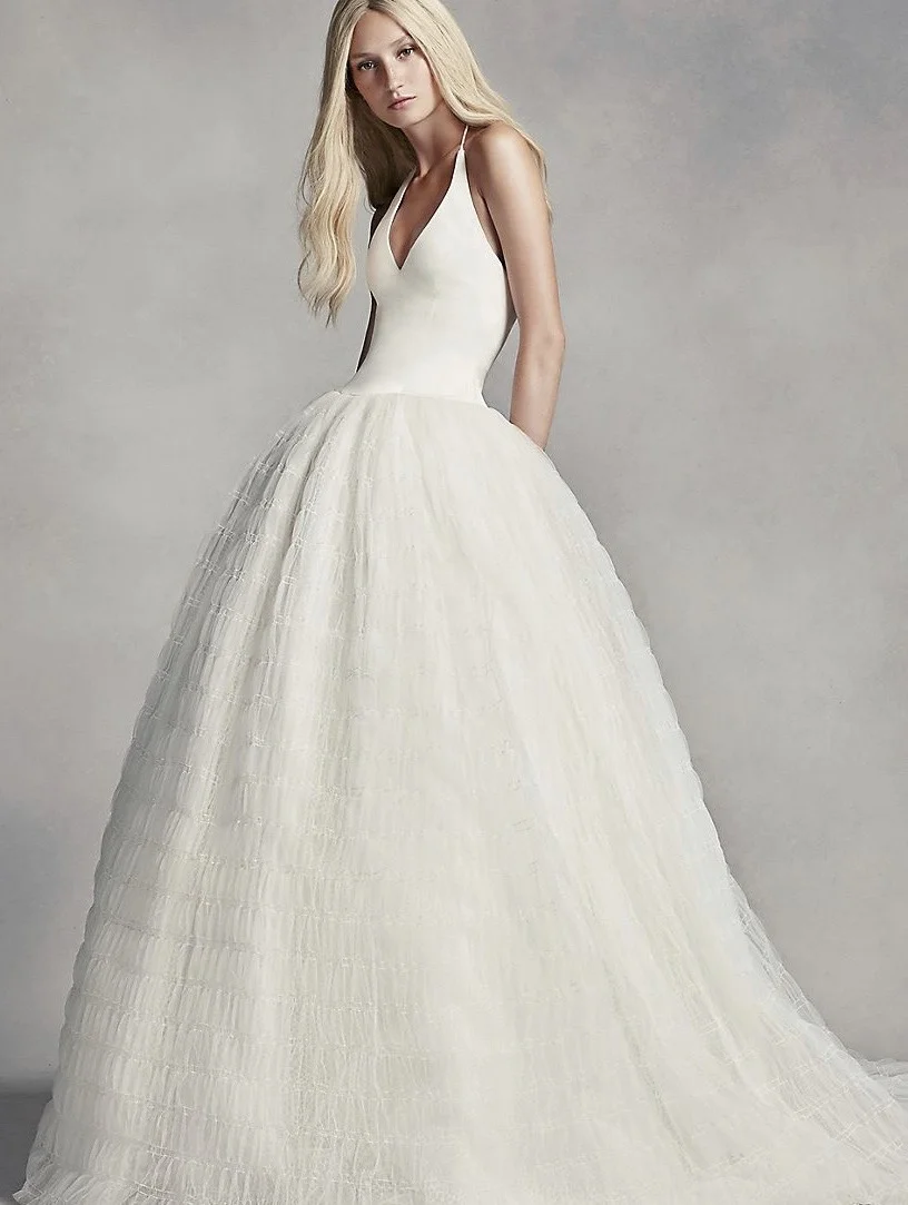Платье Vera Wang White