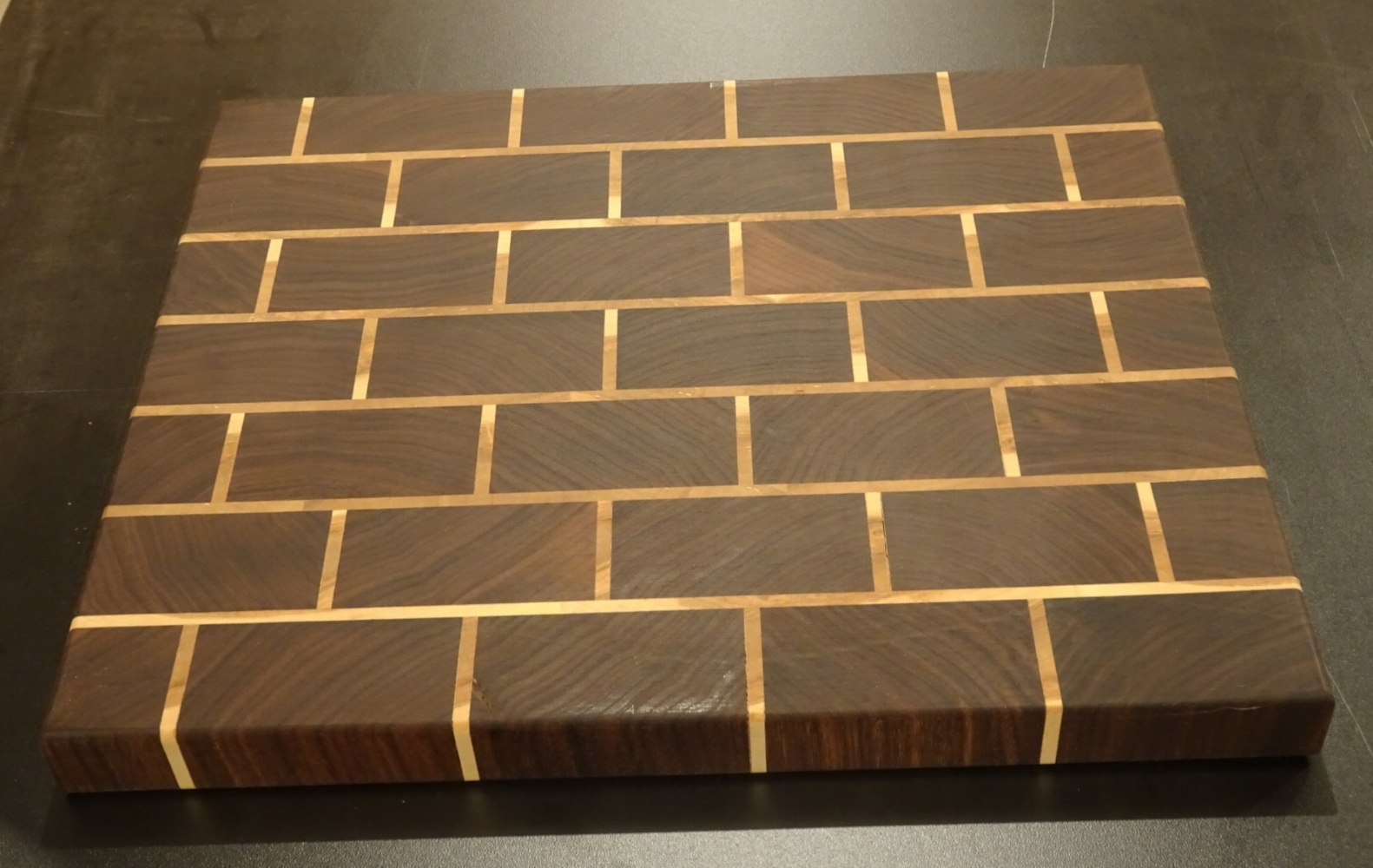 Brick Style End Grain Cutting Board Kosen Woodworks