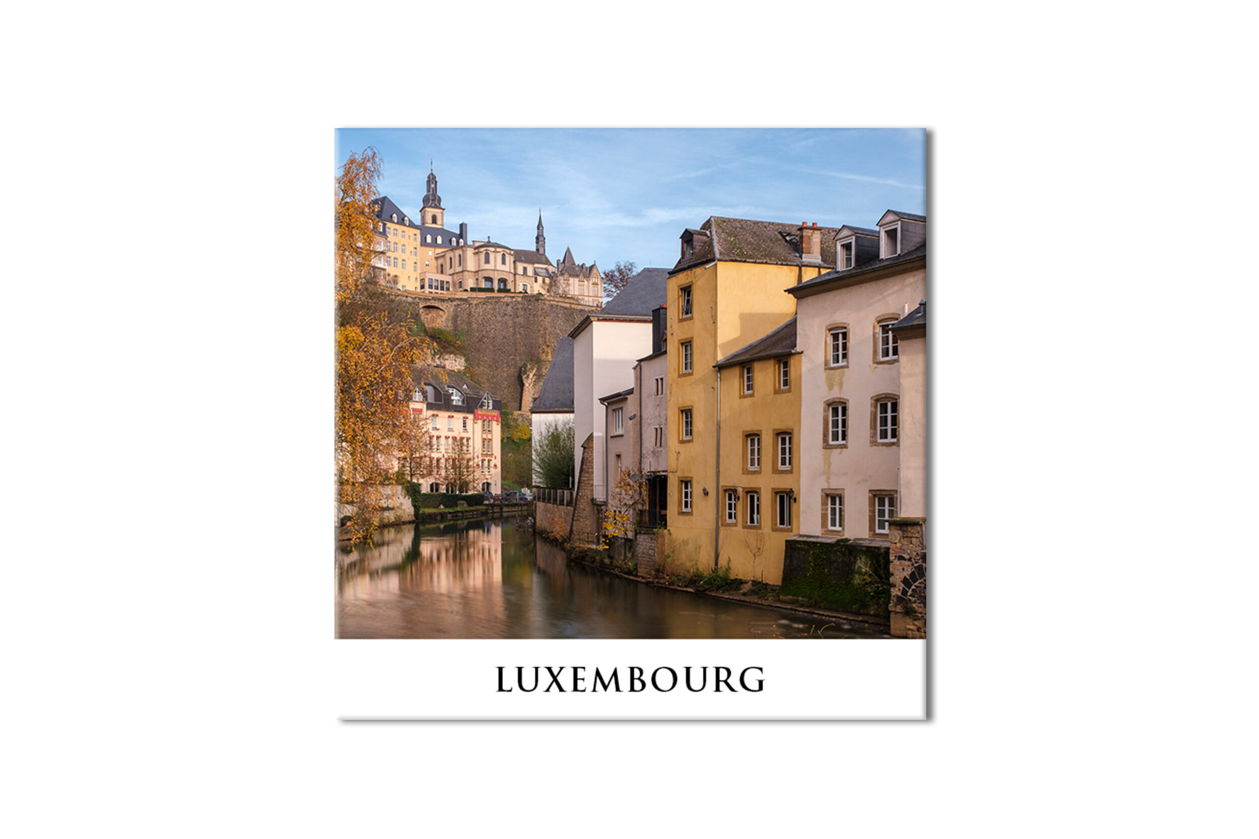 Aimant frigo en céramique MOIEN - Luxembourg Collection