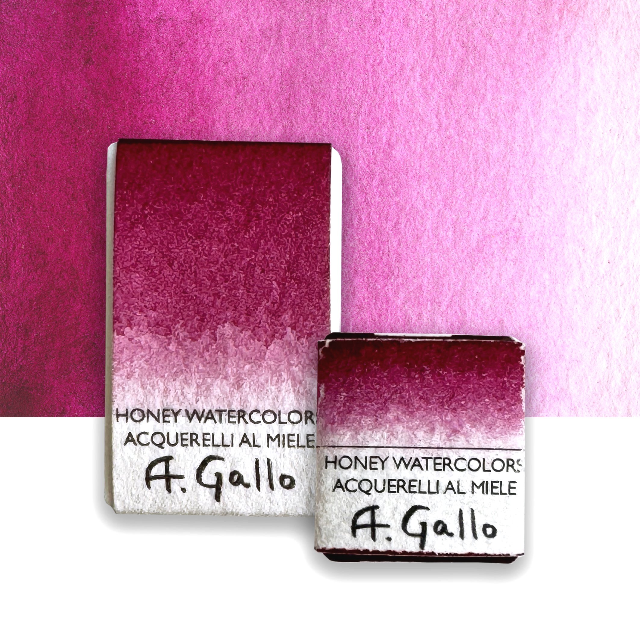 Quinacridone Magenta PR122 A.Gallo Colors — A. Gallo Colors - Acquerelli  Artigianali