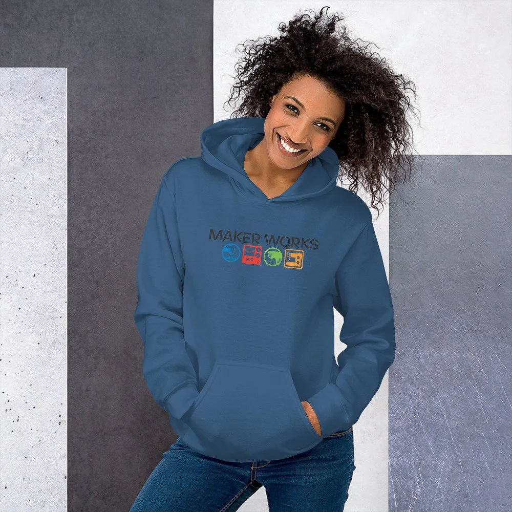 Maker Works Logo Hoodie Maker Works