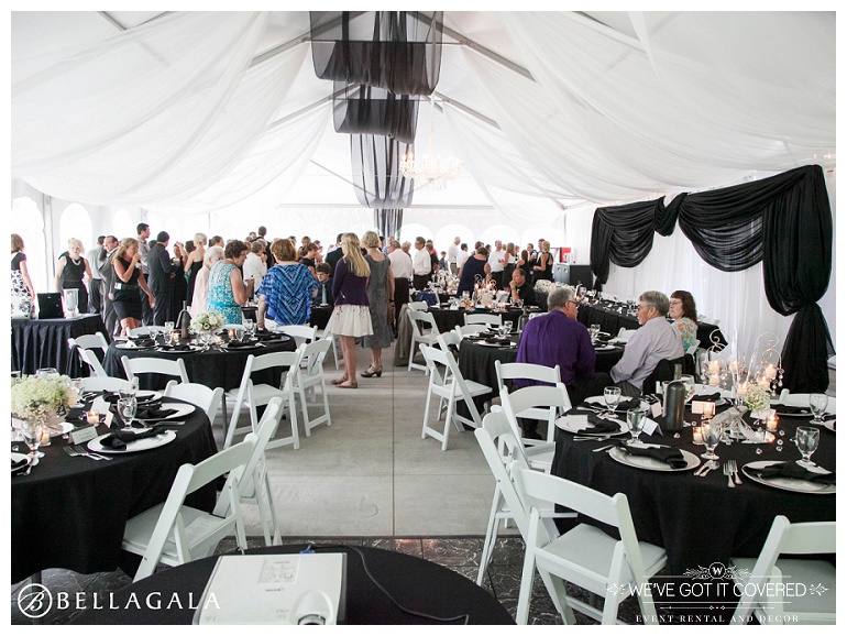 Colored Ceiling Draping Services