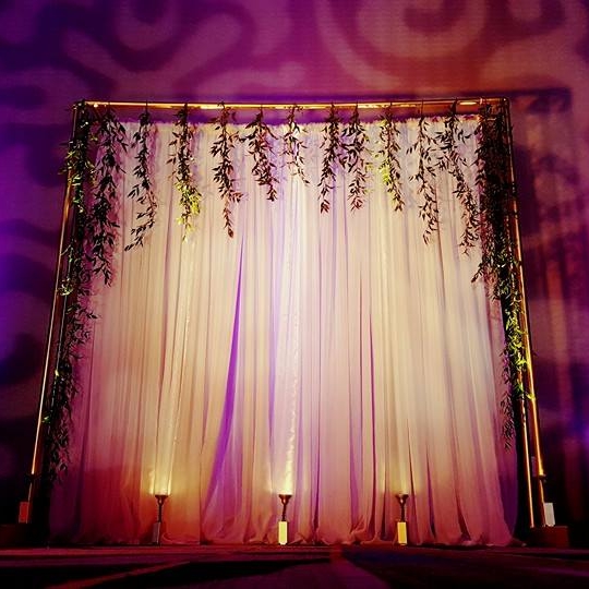 Gold Backdrop Services