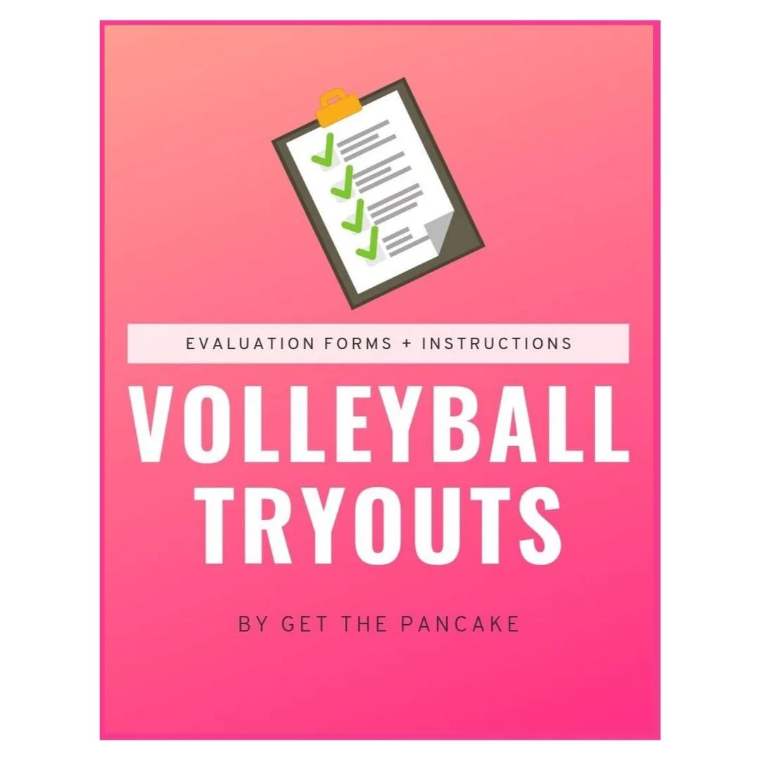 Volleyball Tryouts Evaluation Form
