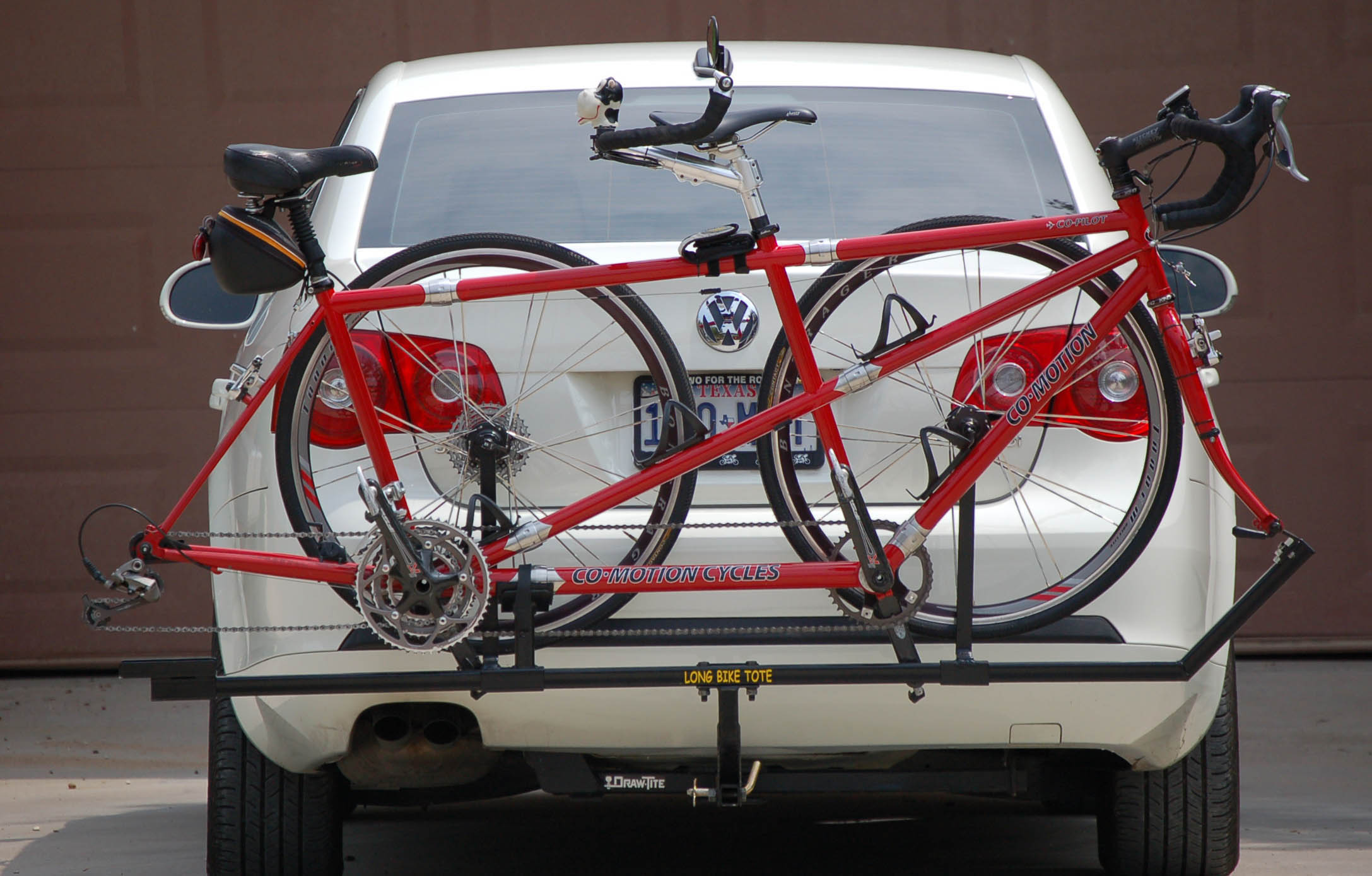 Tandem Bike Rack — Long Bike Tote