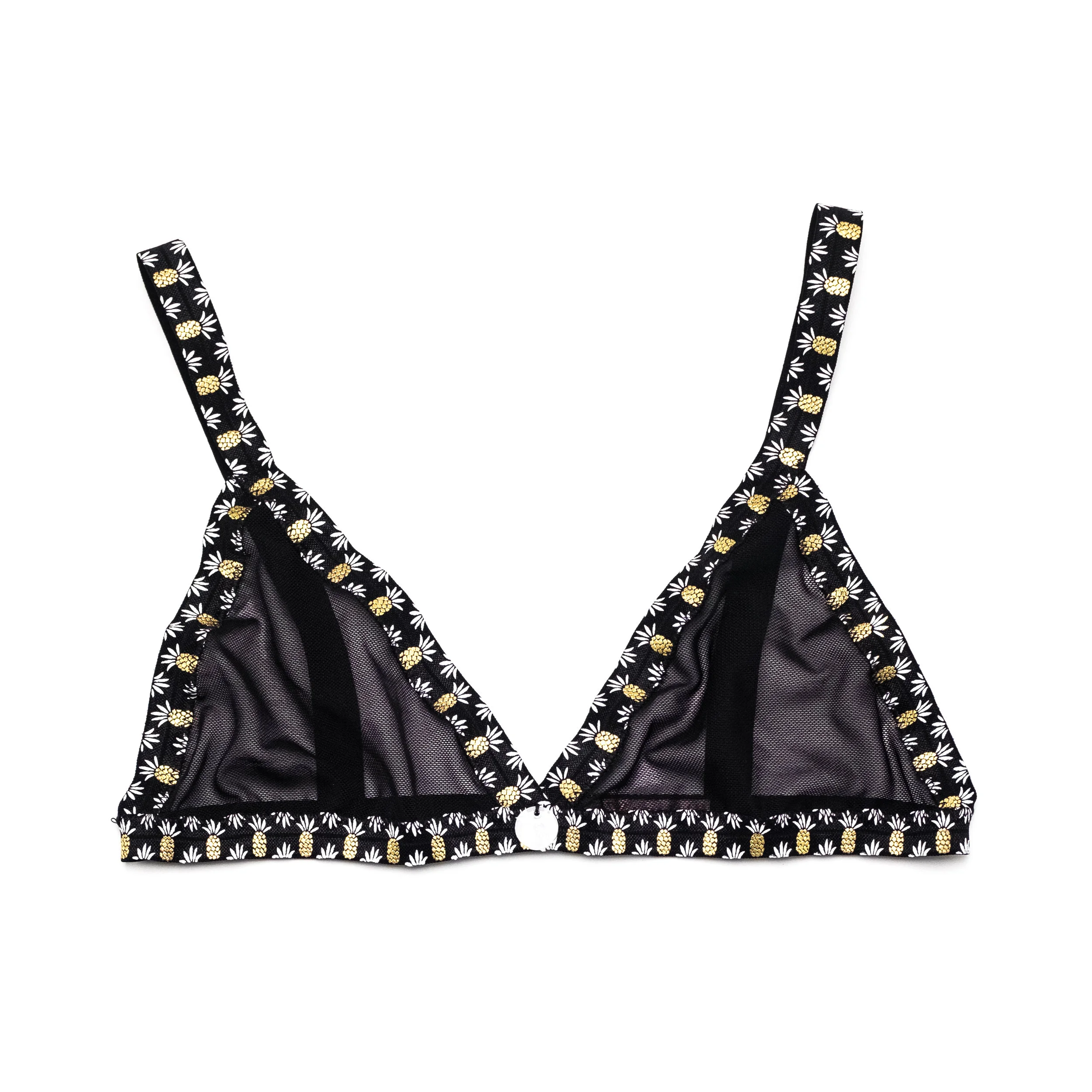 pineapple bralette