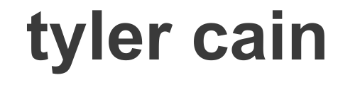 tyler cain