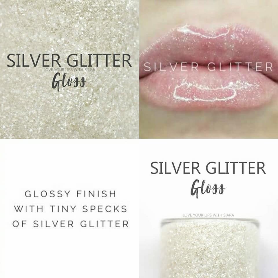 LipSense® Silver Glitter Gloss –