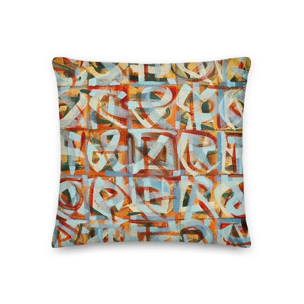 Sator Square Pillow — Ann Miller