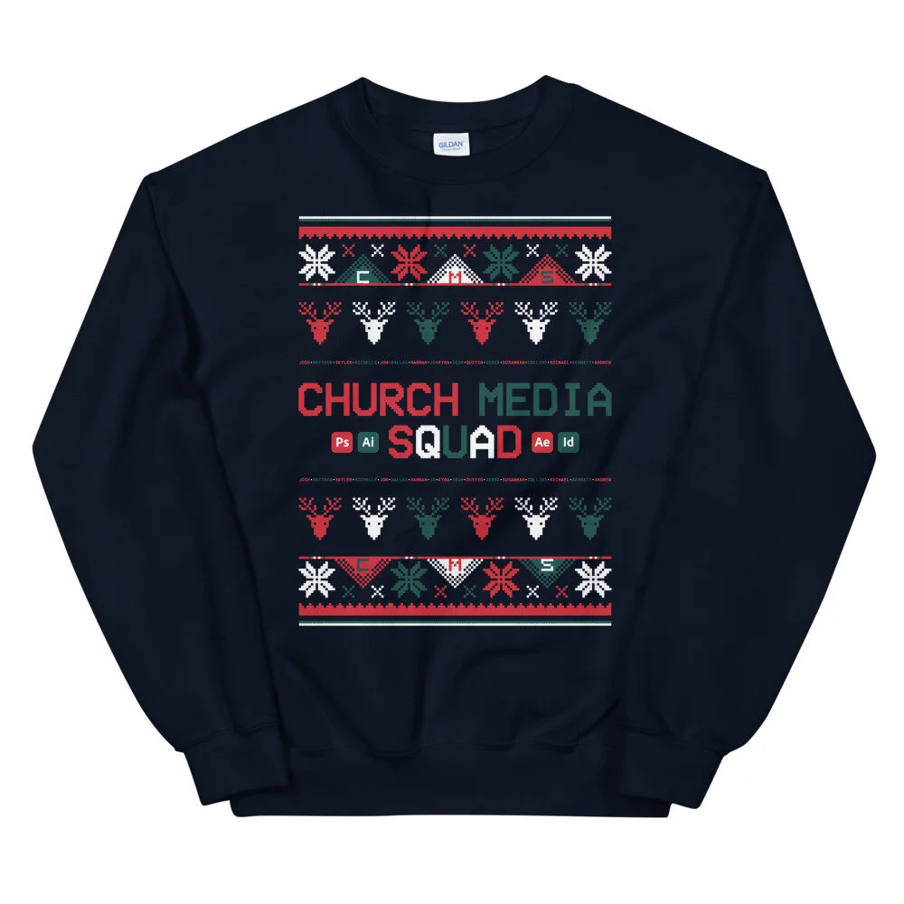 Church Media Squad - Ugly Sweater | Church Graphics Unlimited