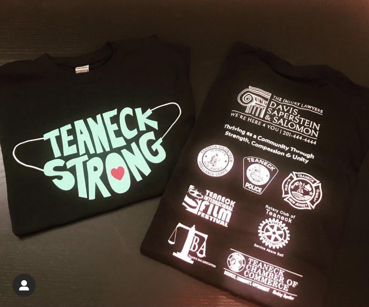Seraph baseren Om te mediteren Teaneck Strong t-Shirt — Teaneck International Film Festival