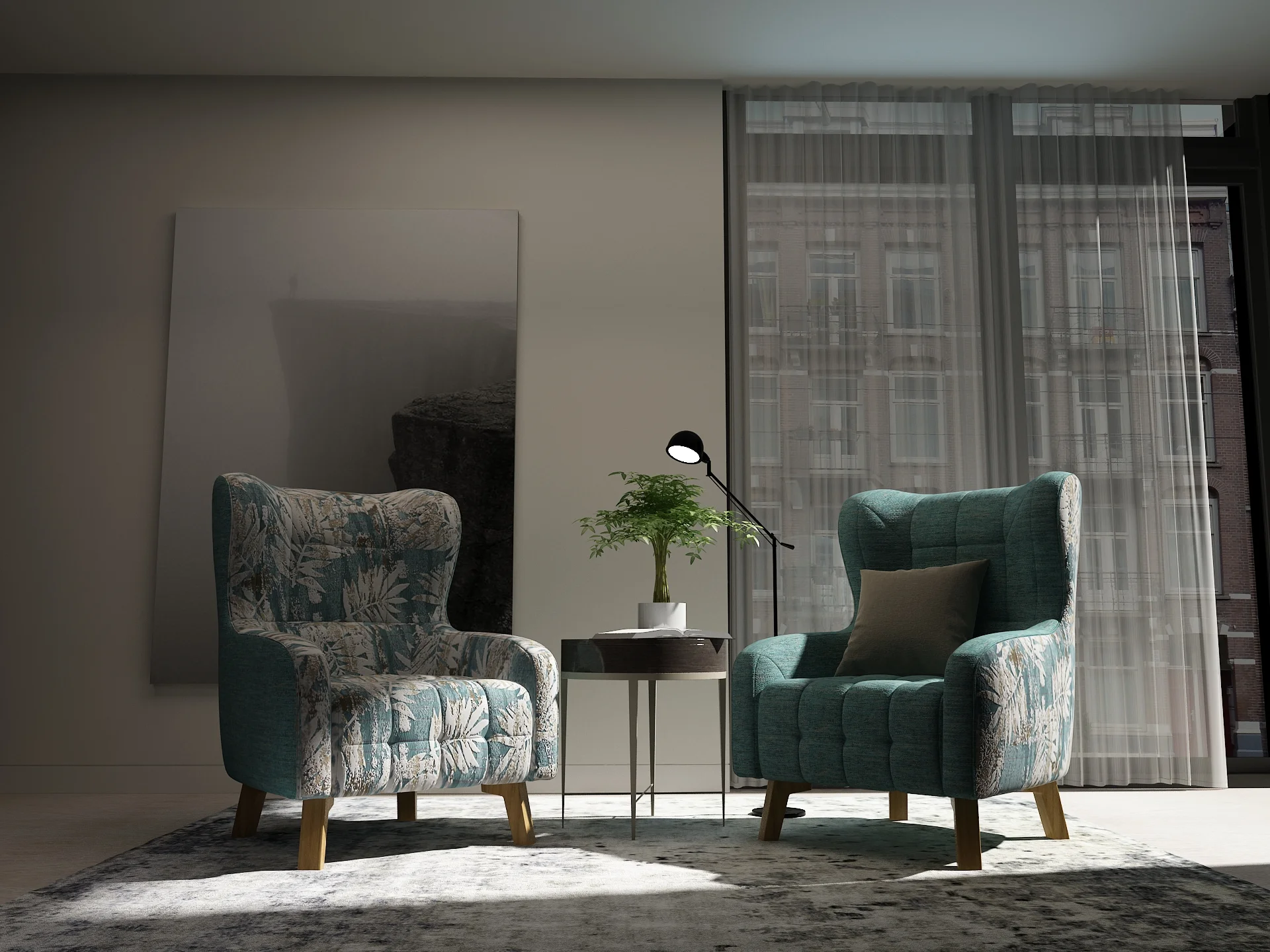 single chairs for living room