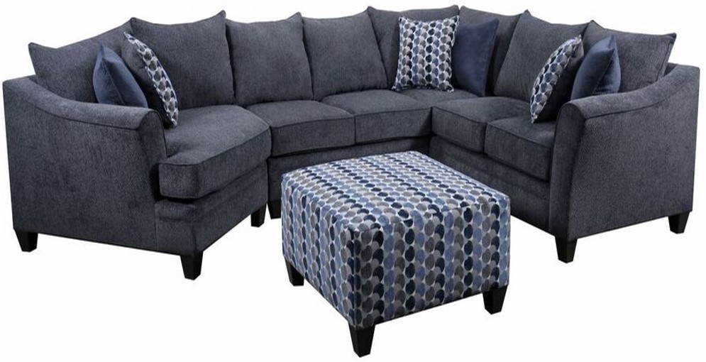 Simmons Sectional 6485 Albany Slate Ideal Furniture Of Sc
