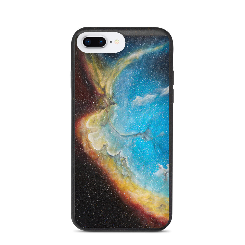 Pelagic scratch Validation Wizard Nebula iphone case — Space Art - Space Art Painting