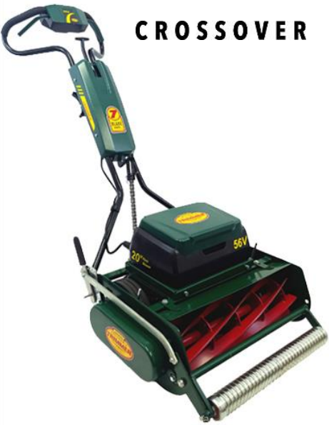 THE CROSSOVER - ELECTRIC 20” CLASSIC REEL — Triangle REEL Mowers